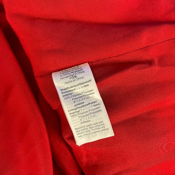 J Crew Ruffle-trim Pleated Top Polka Dot Lined Blouse Long Sleeve Women S‎ NWT - Picture 10 of 10